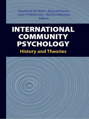 cover image of International Community Psychology
